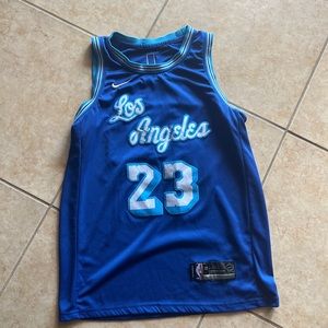LeBron James Los Angeles Lakers Nike Classic Edition Swingman Jersey Men's NBA